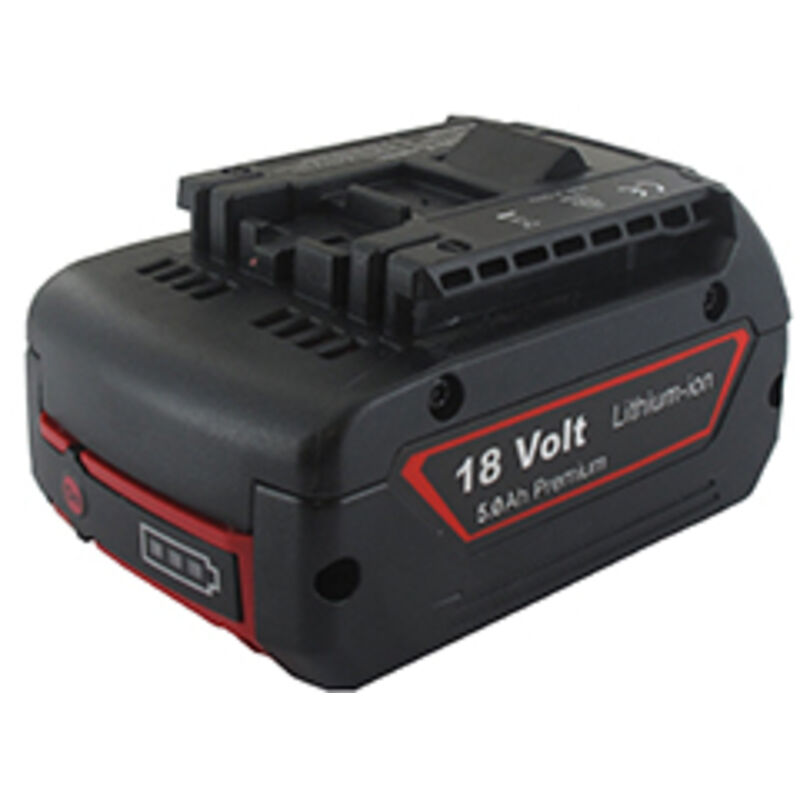 Batteria al litio/ione 18V - 5,0A Compatibile con utensili elettrici Bosch. Sostituisce Originale 2607336091, 2607336092, 2607336169