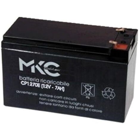 Batteria al piombo 12V 7Ah B12V7A