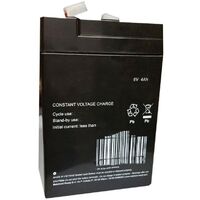 Batteria al piombo 6V 4,5Ah Cobat Incluso B6V4.5A
