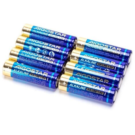 BATTERIA ALCALINA AA LR6 8 PEZZI