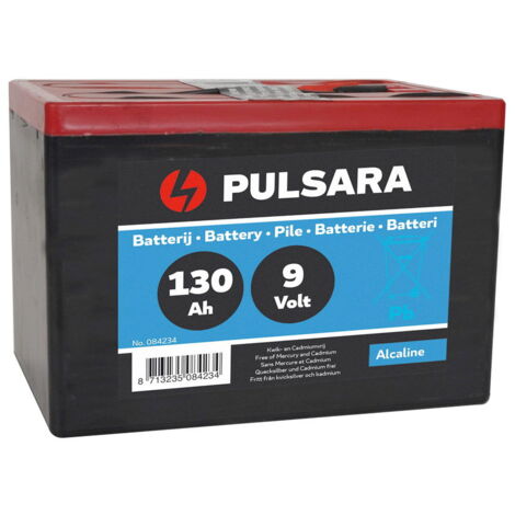 Batteria Alcalina Ibrida High Energy 9V/130 Ah