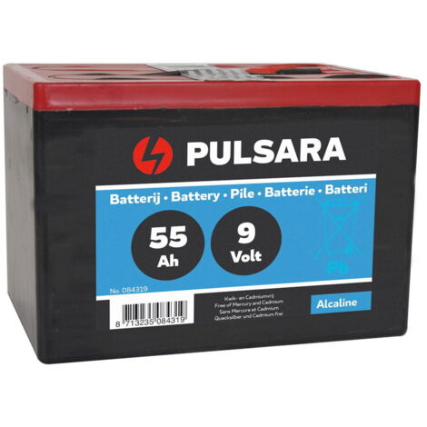 Batteria Alcalina Ibrida High Energy 9V/55Ah
