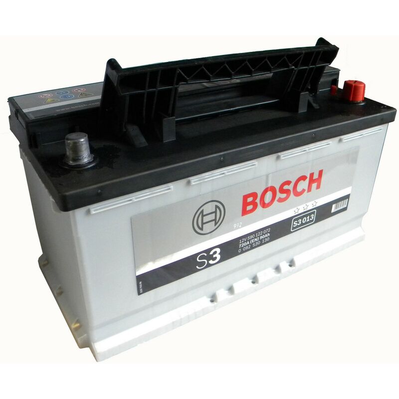 Image of Batteria auto Bosch S3013 90AH destra