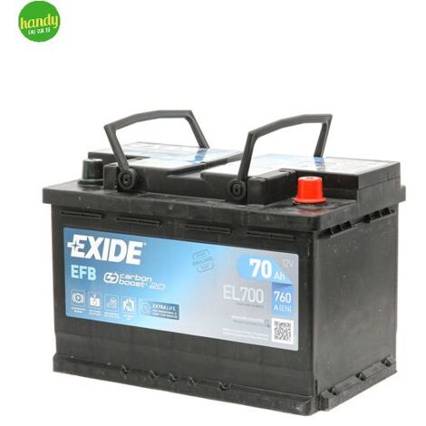 FULMEN Batteria auto Exide EFB 70Ah