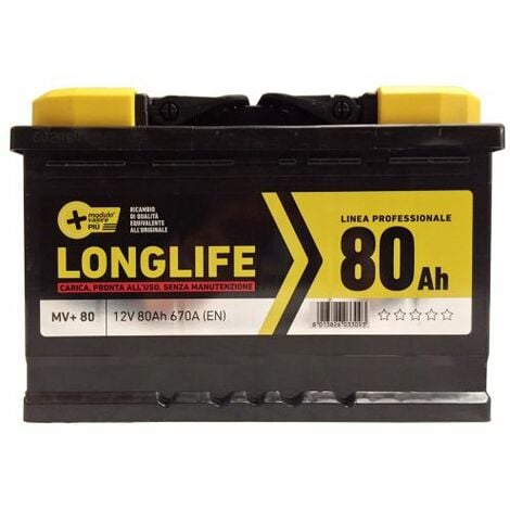 LUBEX BATTERIA AUTO MV+80-670A