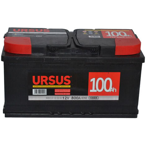 URSUS MAX BATTERIA 100 DX batteria per auto - ricambio