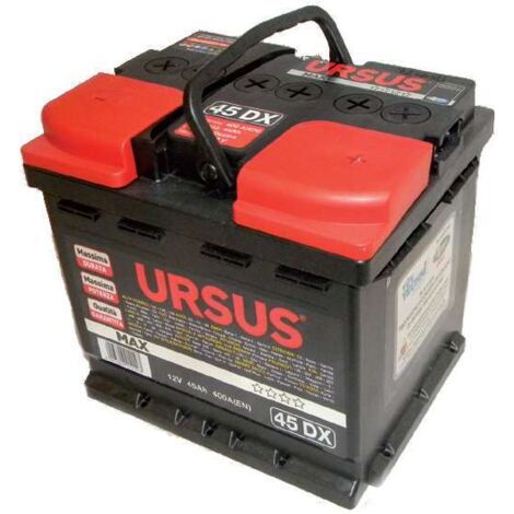 BATTERIA AVVIAMENTO AUTO URSUS  45 Ah mm. 207x175x190 h