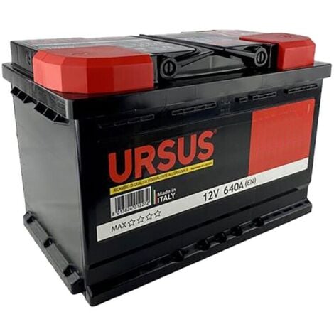 BATTERIA AVVIAMENTO CAMION-TRATTORI URSUS 100 Ah MM. 353x175x190H