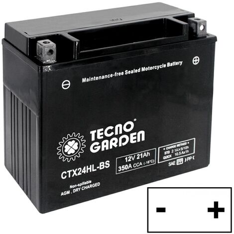 BATTERIE PER TRATTORINI/TOSAERBA - BATTERIA KYOTO MOD.712329 12V 24AH - AC  Distribuzioni di A. Chimenti