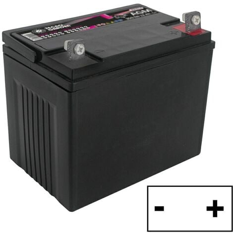 Batteria avviamento SLA 12V 22Ah destra trattorino tagliaerba rasaerba  tosaerba