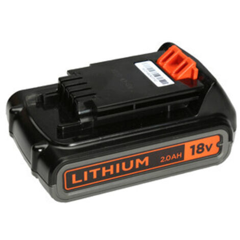 BATTERIA B+D LITIO BL2018 18V 2Ah- Black+Decker- 1,0 pz