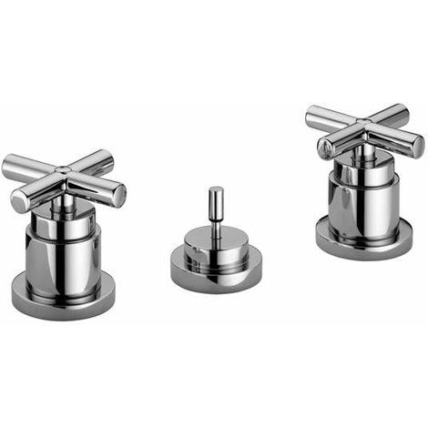 Batteria bidet Paffoni serie Quattro QTV116CR Cromato - Ottone