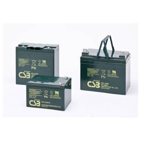 Batteria CSB EVH 12390 12 V 39 Ah senza manutenzione