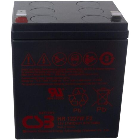 BATTERIA CSB HR1227W 12V 27W UPS