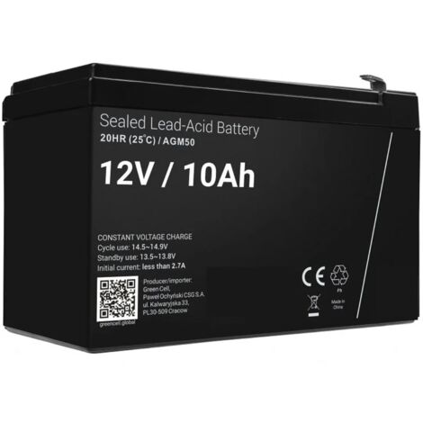 Batteria da 12V 10Ah - per l'Auto Elettrica per Bambini