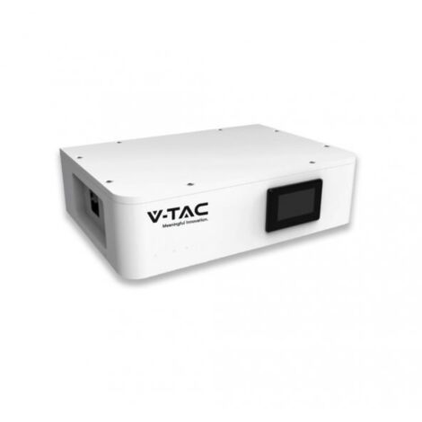 Batteria di Accumulo Impilabile 5.12kWh LiFePO4 per Inverter Fotovoltaici Alta Tensione CEI 0-21 51.2V 100Ah Garanzia 10 Anni IP65 SKU-12151