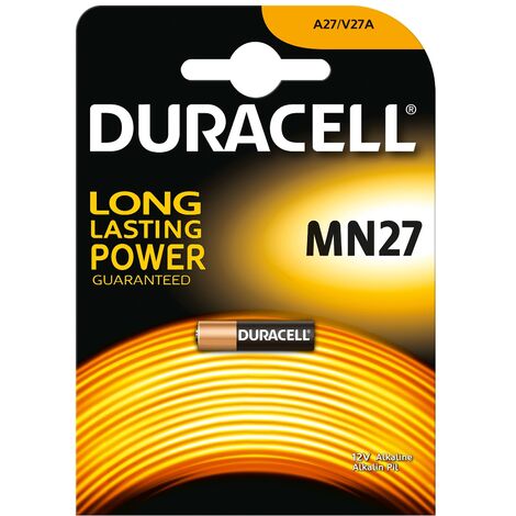 Batteria Duracell 12V MN27 Alcalina confezione da 1 pila