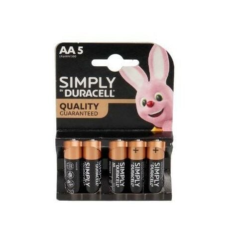 Il numero 1 del risparmio-SET 10 BATTERIE DURACELL SIMPLY PLUS DA 9 VOLT