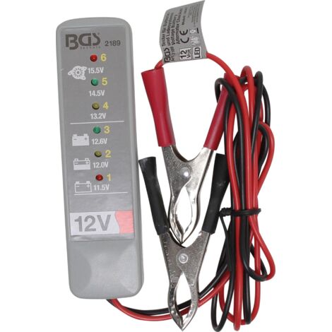 Batteria e tester per sistema di ricarica