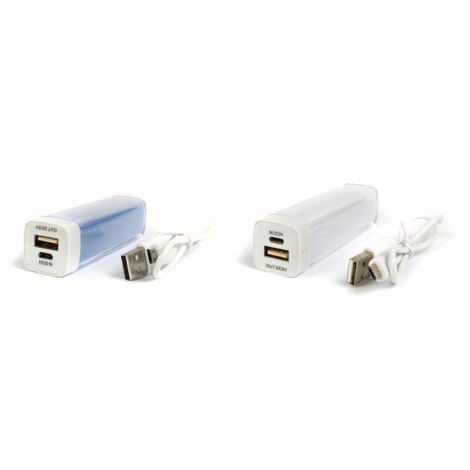 Batteria Esterna USB universale 1,2/1A capacitÃ  di ricarica 2000mAH