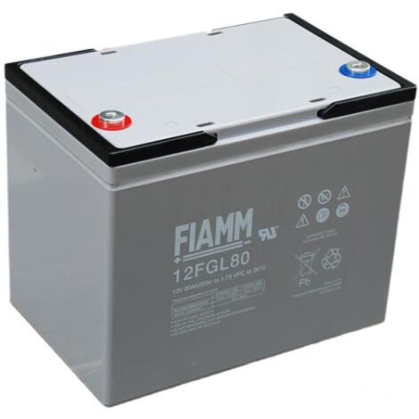 BATTERIA FIAMM 12FGL80 12V 80Ah