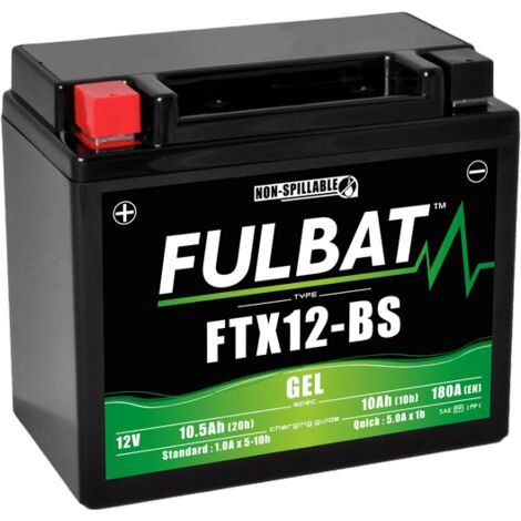 Batteria FTX12-BS GEL Fulbat 550922 12V e 10,5Ah