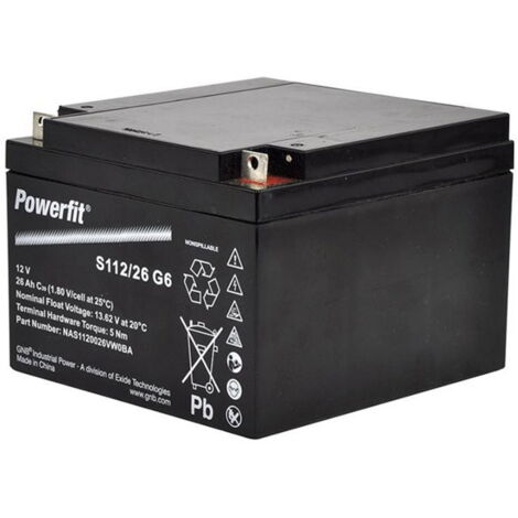 Batteria Gallagher SLA 12V/25Ah adatto per alimentare elettrificatori a batteria