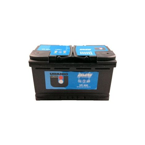 BATTERIA URANIO START E STOP 12V 80AH 800A(EN) VR800