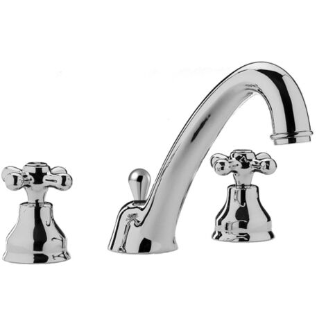 Batteria lavabo bronzato Paffoni serie Iris IRV055BR  Ottone - Bronzato
