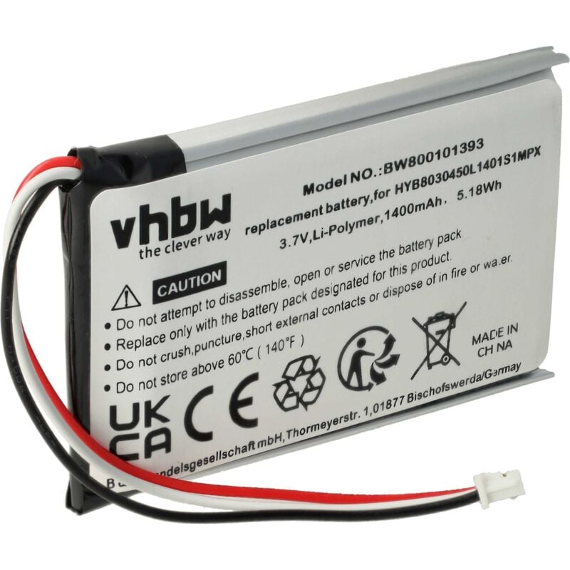 Vhbw 1x batteria compatibile con VDO Dayton