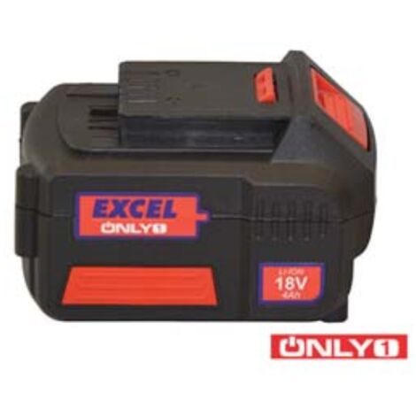 Batteria litio 18v 4ah only1 Excel