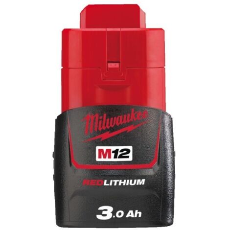 Batteria M12 B3 3Ah Milwaukee 4932451388 Redlithium