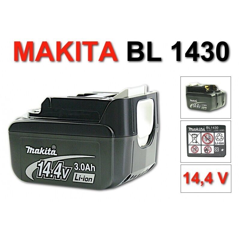 Batteria Makita 14.4 V Litio 3.0 Ah ( Bl1430 )