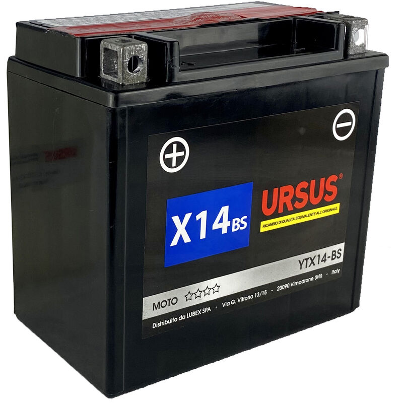Image of Moto batteria X14 bs - Ursus