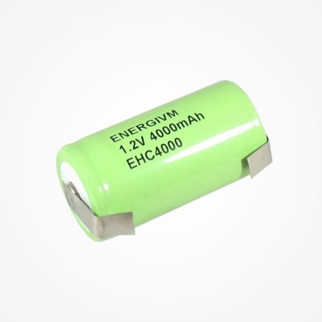 Batteria Ni-Mh C/R14 1,2V 4000mA Terminali a saldare