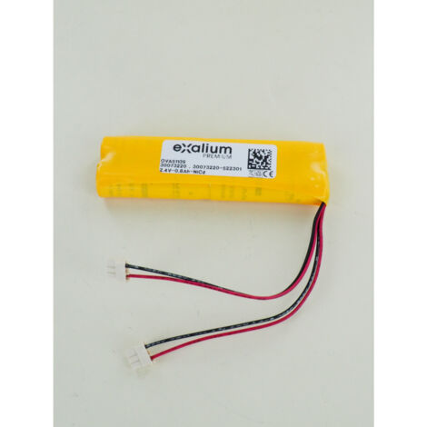 Batteria NiCd 2x2.4V 800mAh per BAES Exiway OVA51139 2x2 BD-AA800BT