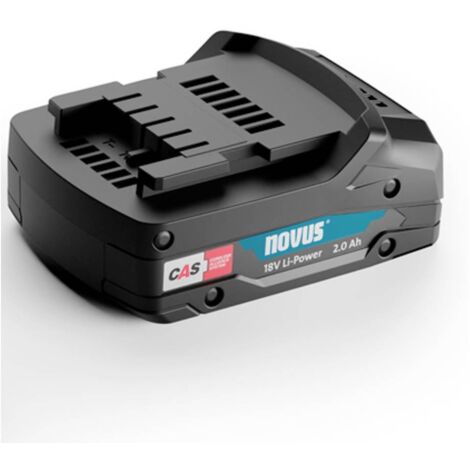 batteria novus cas 18v 3000 colpi indicatore carica