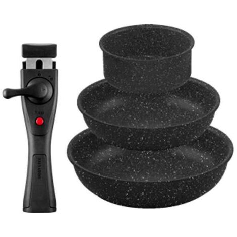 Batteria pentole Ballarini con manico unico amovibile 1011616