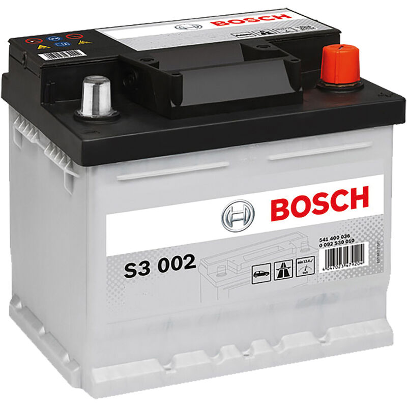 Image of Iperbriko - Batteria Per Auto 'Bosch' S3002 45 Ah Dx - Mm 207 x 175 x 190