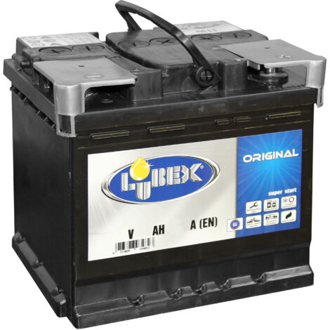 Batteria per auto Longlife power 120AH DX 12V 850A pronta all'uso lunga durata