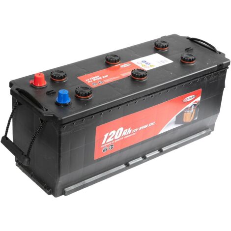 Batteria per autocarro e trattori 120Ah 12V 690A polo positivo sinistro