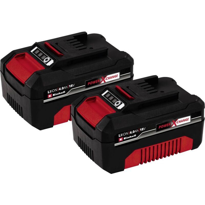 Batteria per Elettroutensile Einhell PXC-Twinpack 4 Ah Power X-Change 4511489 4 Ah Li-Ion