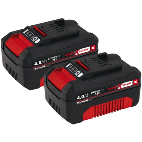 Batteria per Elettroutensile Einhell PXC-Twinpack 4 Ah Power X-Change 4511489 4 Ah Li-Ion