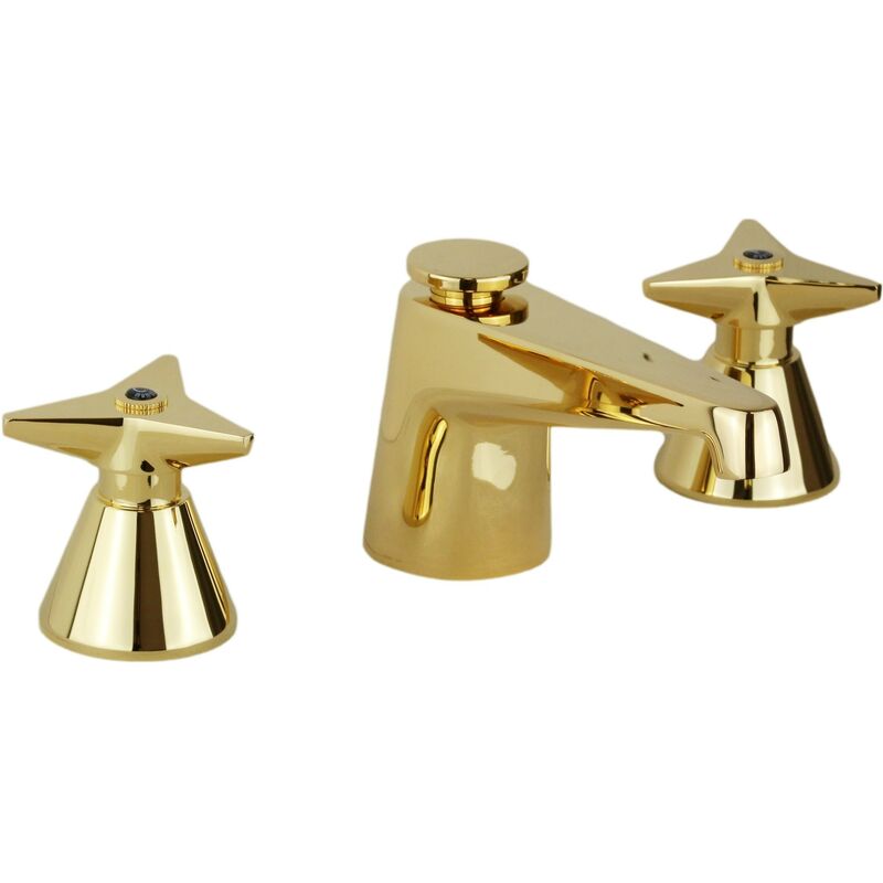 

Mezclador de lavabo con 3 orificios Mamoli Gio Ponti 4510 | Oro
