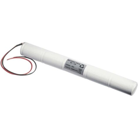 Batteria per luci di emergenza Emmerich 6D4000S con cavo 6 V 4000 mAh