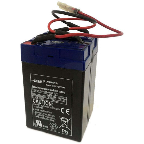 Batteria per Moto d Acqua Gonfiabile Yamaha AquaCruise / Nautica Wave Maker & Sea Doo Aquamate - 12V / 2,8ah