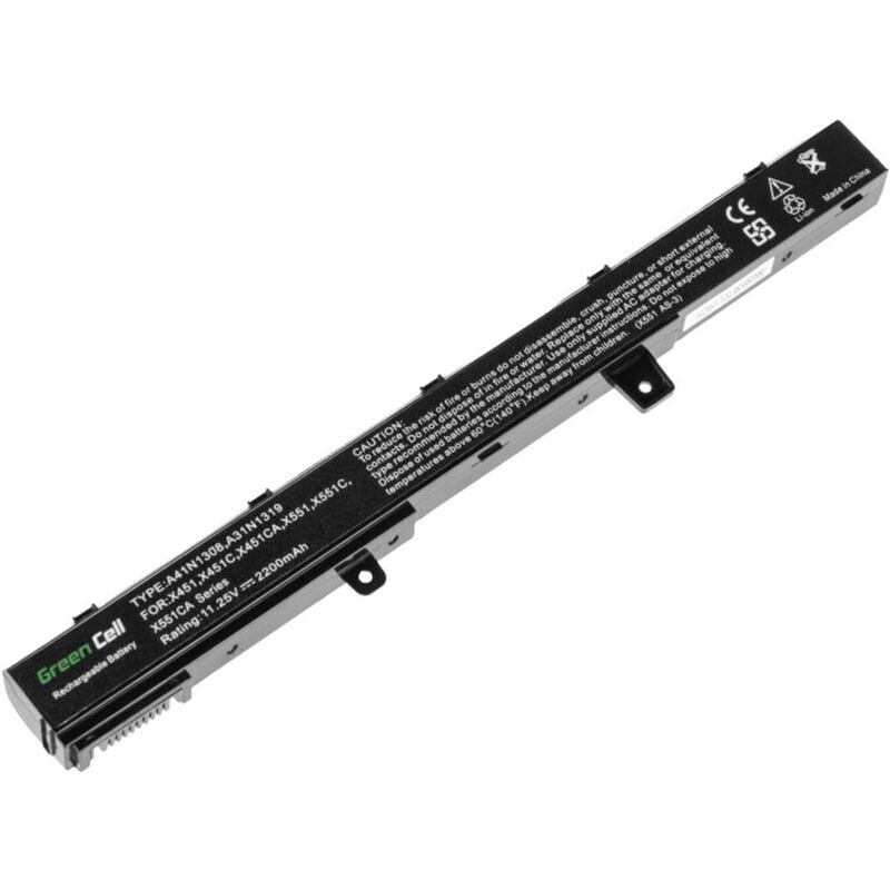 Image of Batteria per notebook Green Cell A31LJ91 14.8 v 2200 mAh Asus