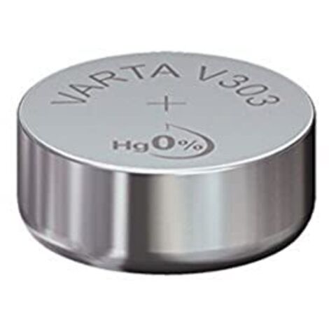 Batteria per orologio a bottone 1,55 v - 170 mah sr44 303.801.111 (1 pz. / blister)