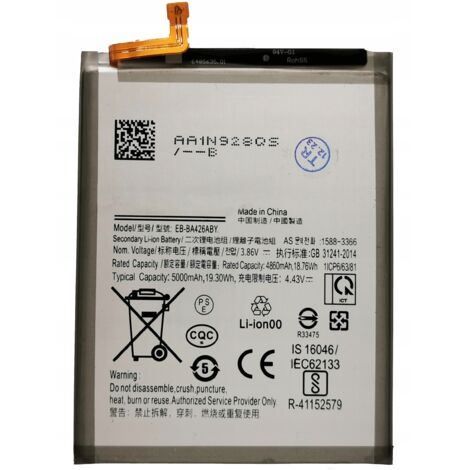 BATTERIA PER SAMSUNG EB-BA426ABY A32 A42 A72 5G 5000mAh