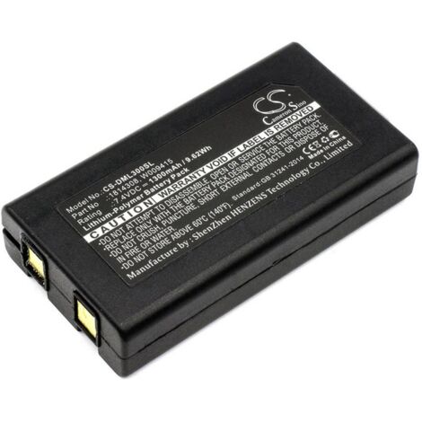 Batteria per stampante Beltrona BELDML300SL 7.4 V 1300 mAh Sostituisce la batteria originale (originale) 1814308, 64346